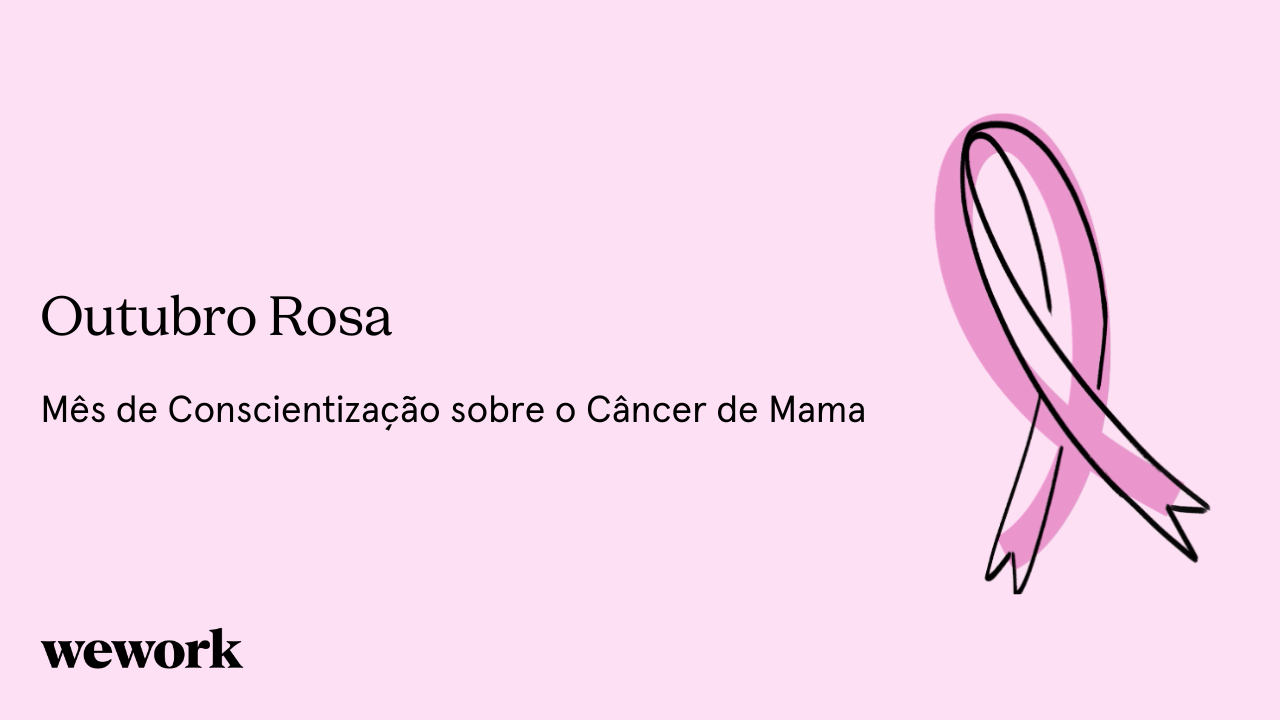 Outubro Rosa: Mês de conscientização sobre o câncer de mama